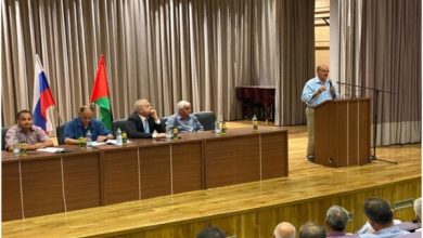 د. عادل سماره ندوة في المركز الثقافي الروسي في بيت لحم
