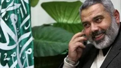 رئيس الوزراء الفلسطيني إسماعيل هنية